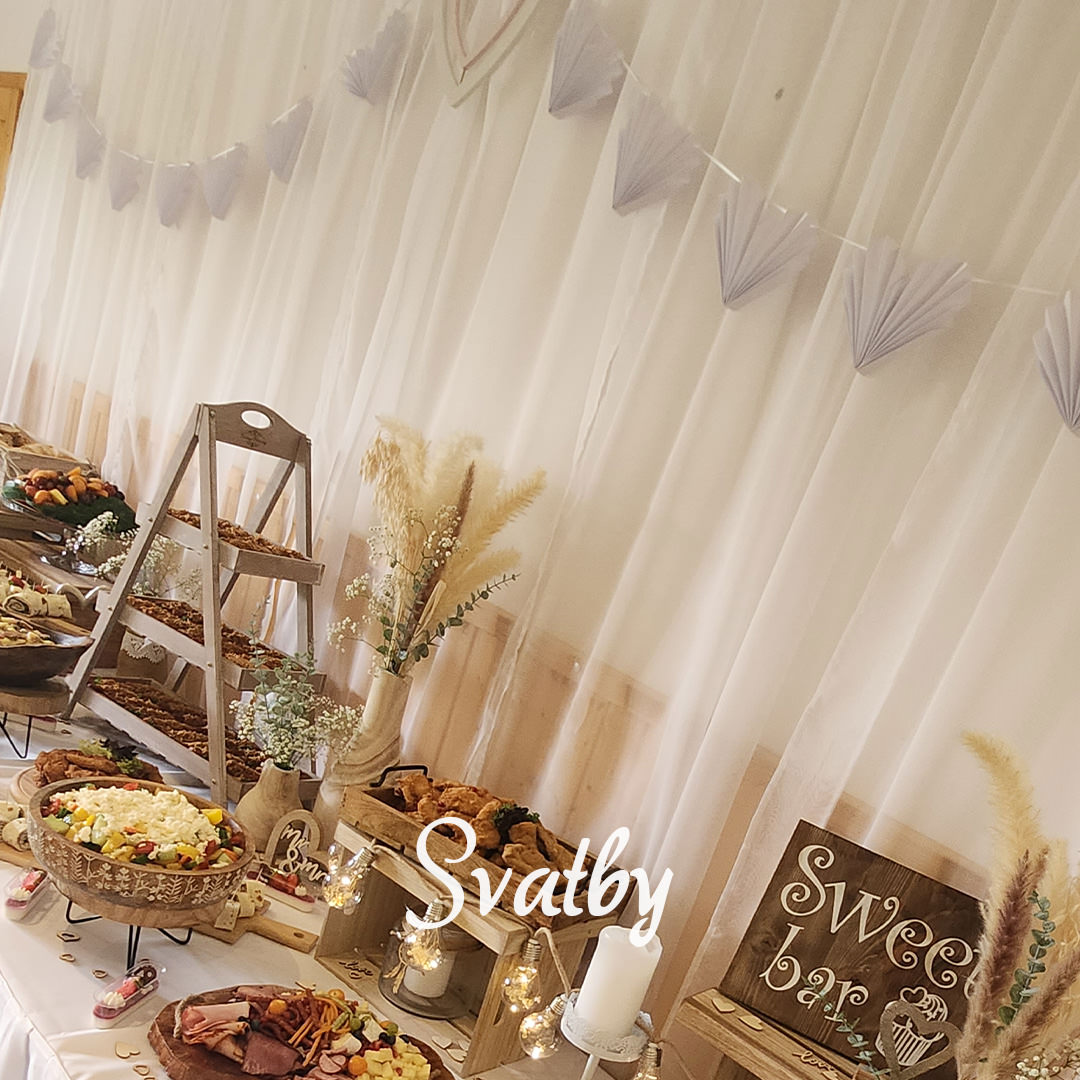 vintage catering svatby